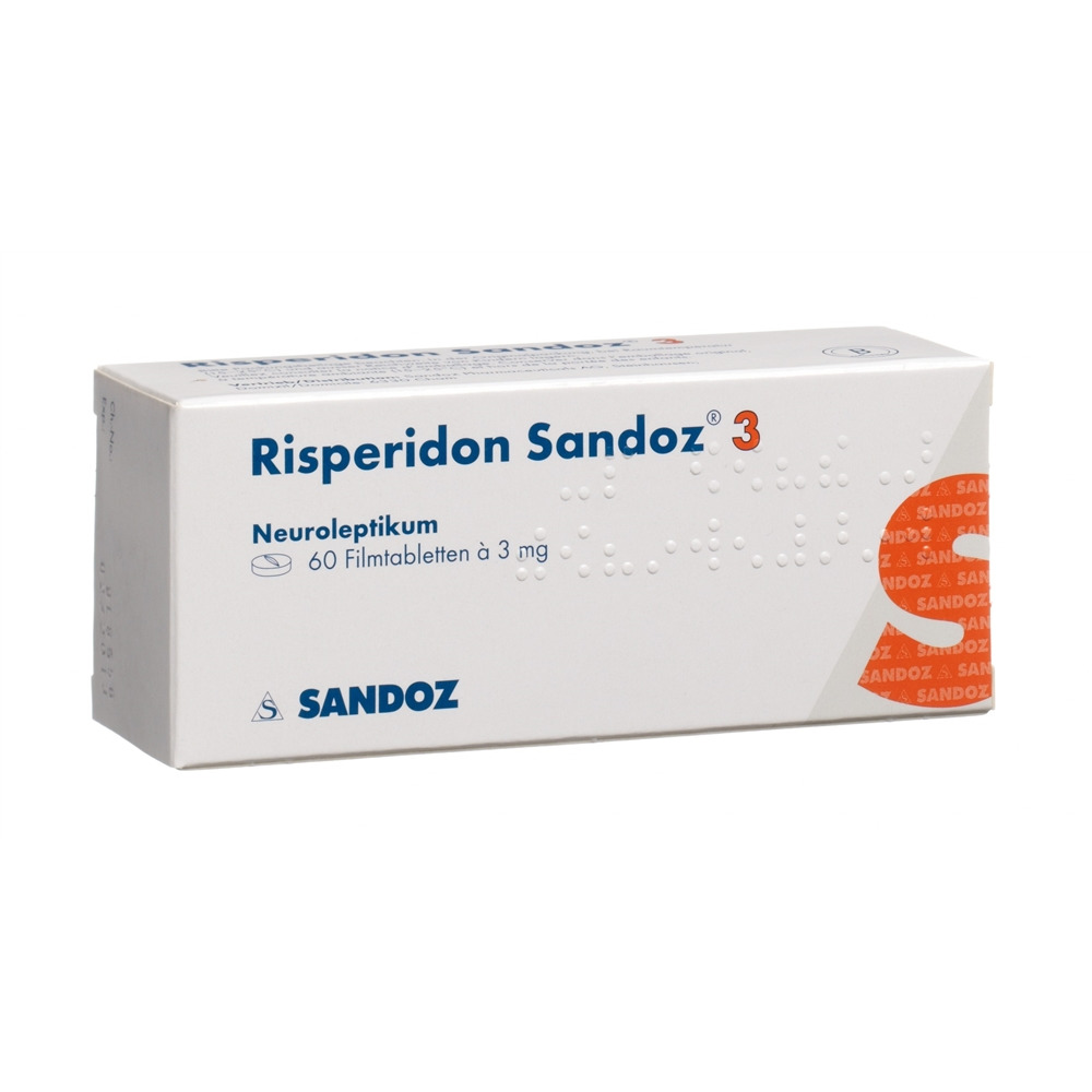 RISPERIDONE Sandoz 3 mg, Hauptbild