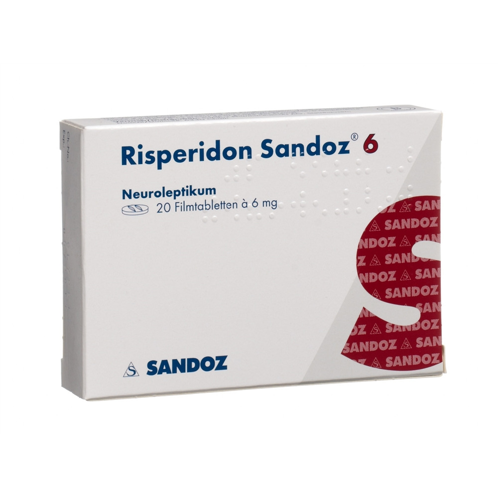 RISPERIDONE Sandoz 6 mg, Hauptbild