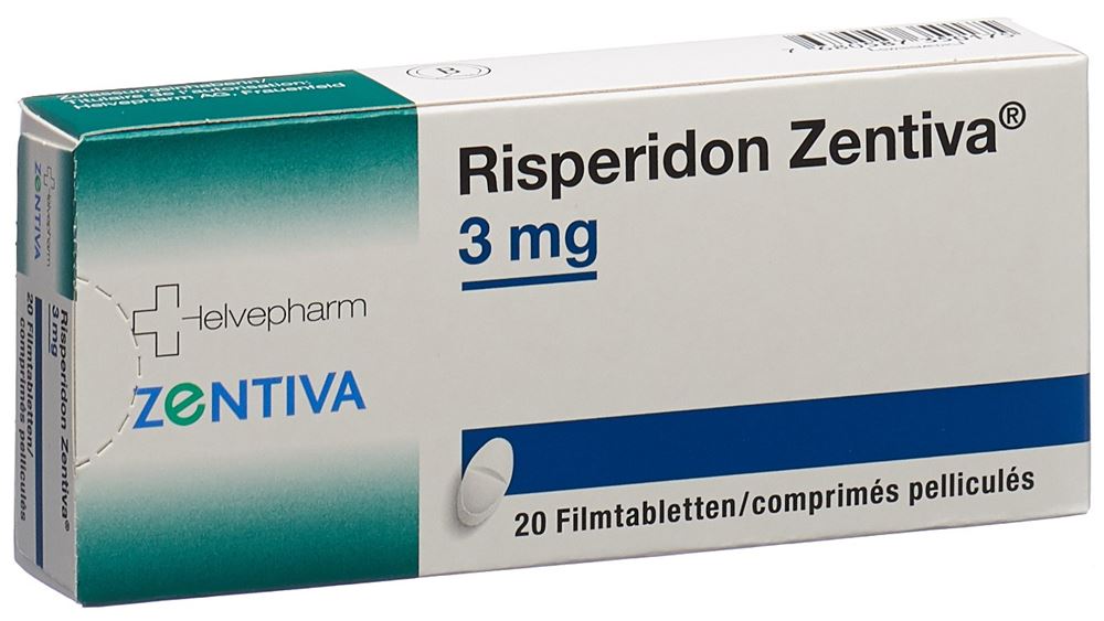 RISPERIDONE Zentiva 3 mg, Hauptbild