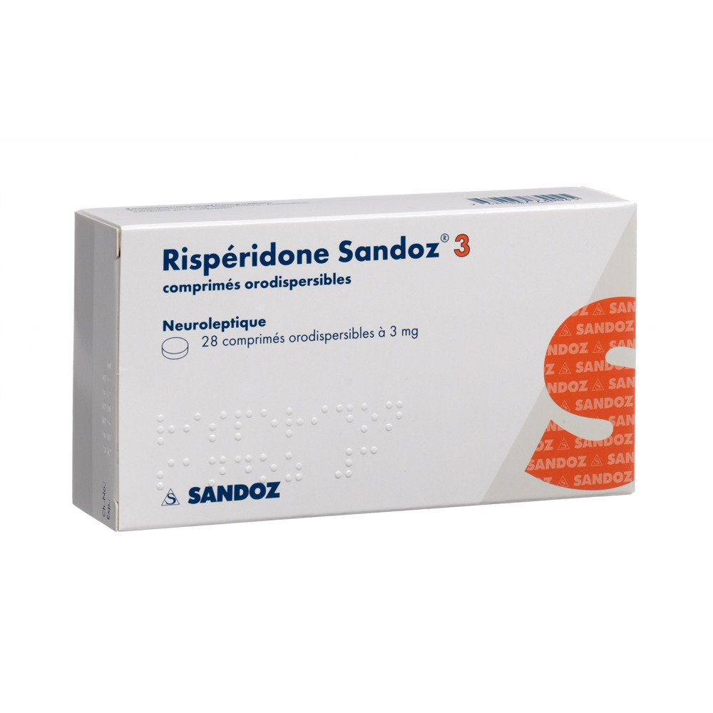 RISPERIDONE Sandoz 3 mg, image 2 sur 2