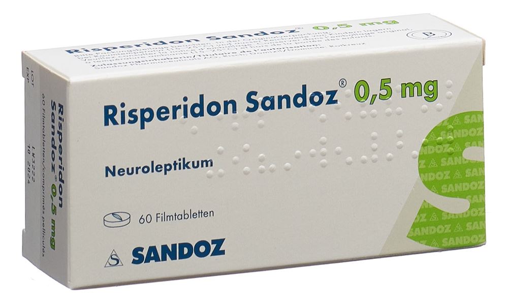 RISPERIDONE Sandoz 0.5 mg, image principale