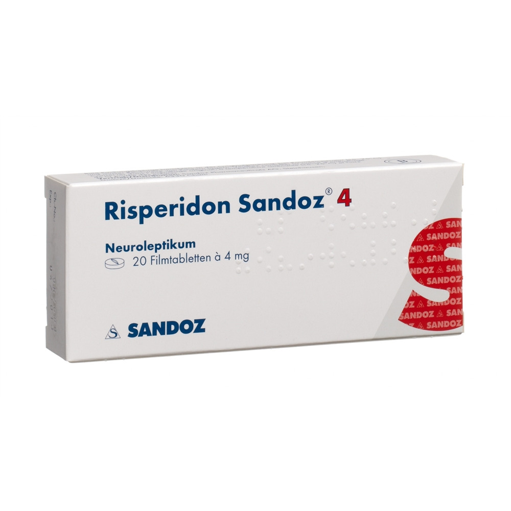 RISPERIDONE Sandoz 4 mg, image principale