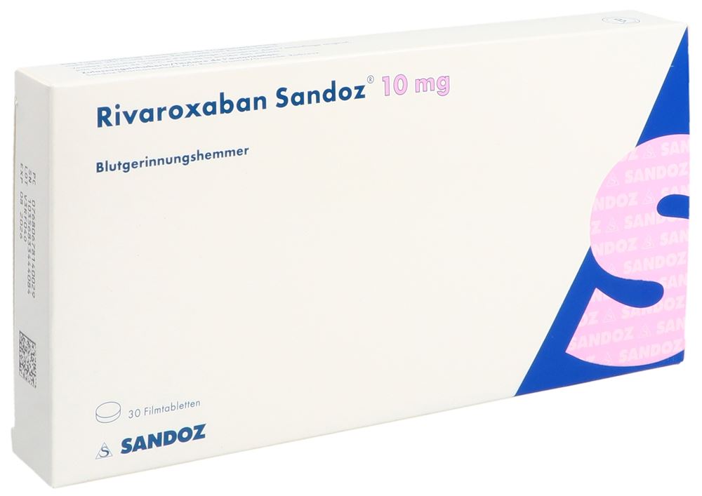 RIVAROXABAN Sandoz 10 mg, image principale