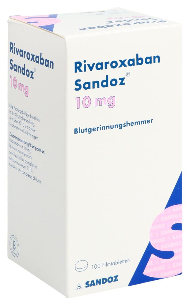 RIVAROXABAN Sandoz 10 mg, image principale