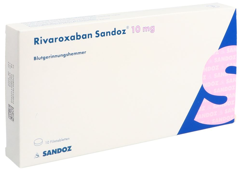 RIVAROXABAN Sandoz 10 mg, Hauptbild