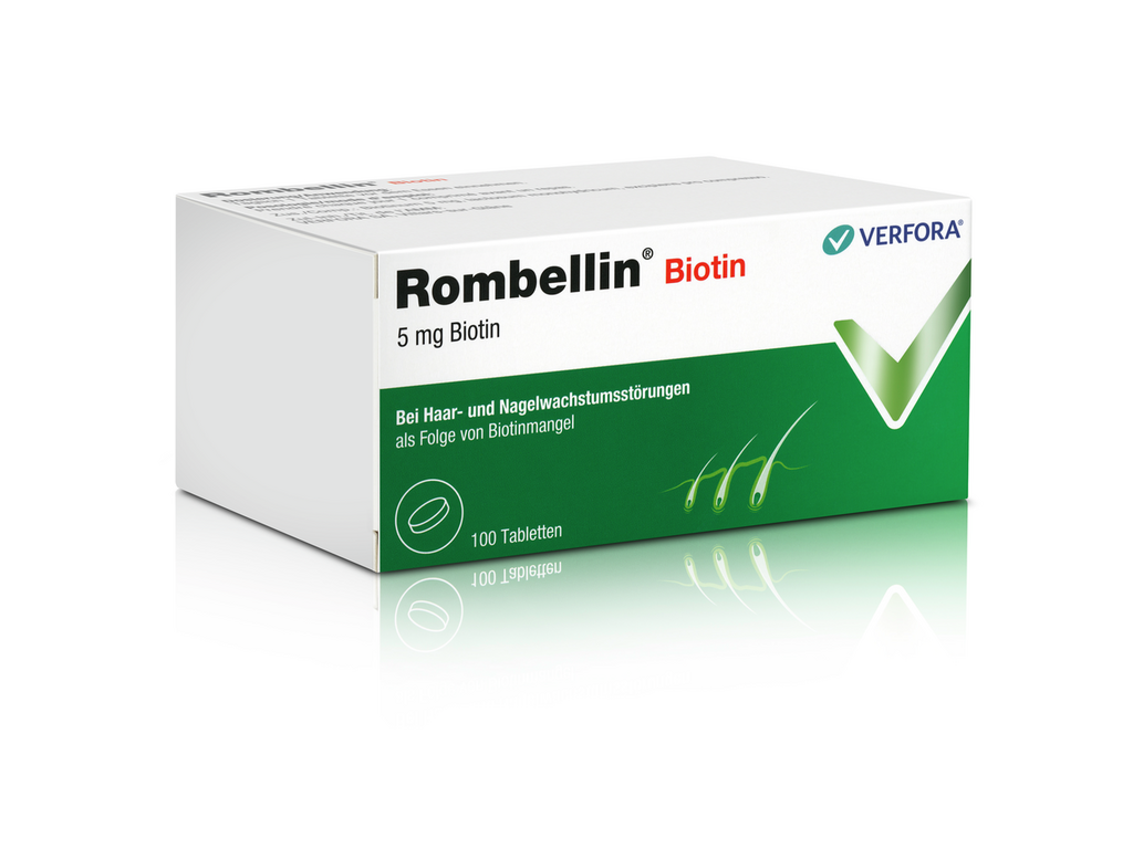 ROMBELLIN cpr 5 mg Biotine blist 100 pce, image principale