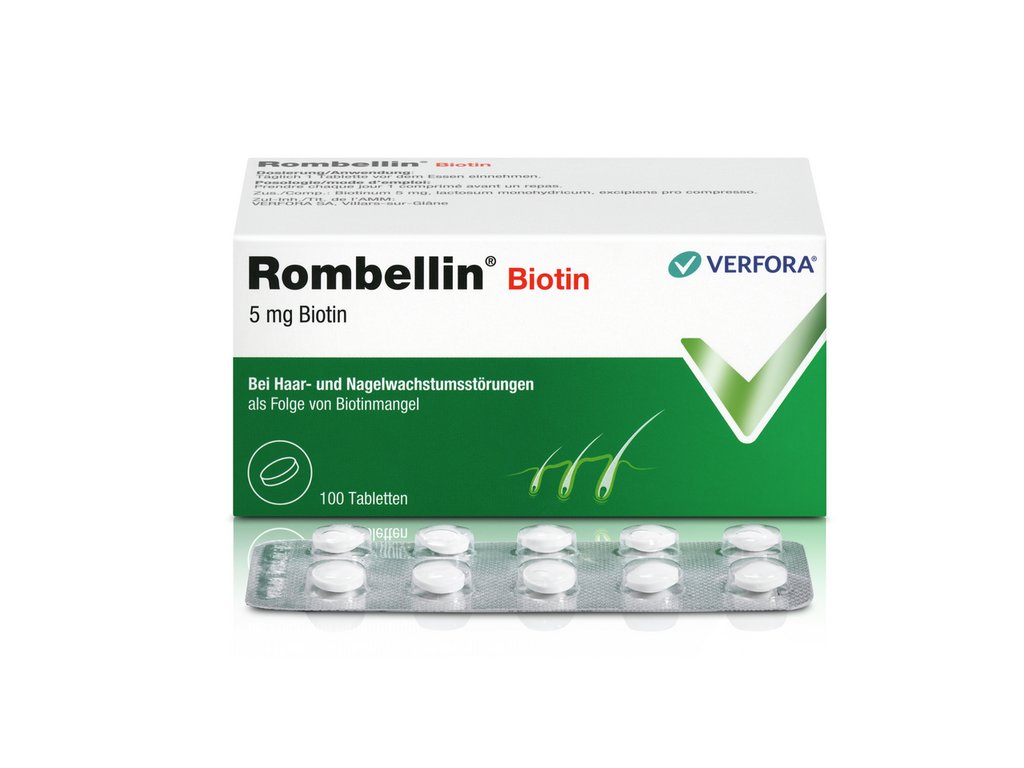 ROMBELLIN Tabl 5 mg Biotin Blist 100 Stk, Bild 2 von 2