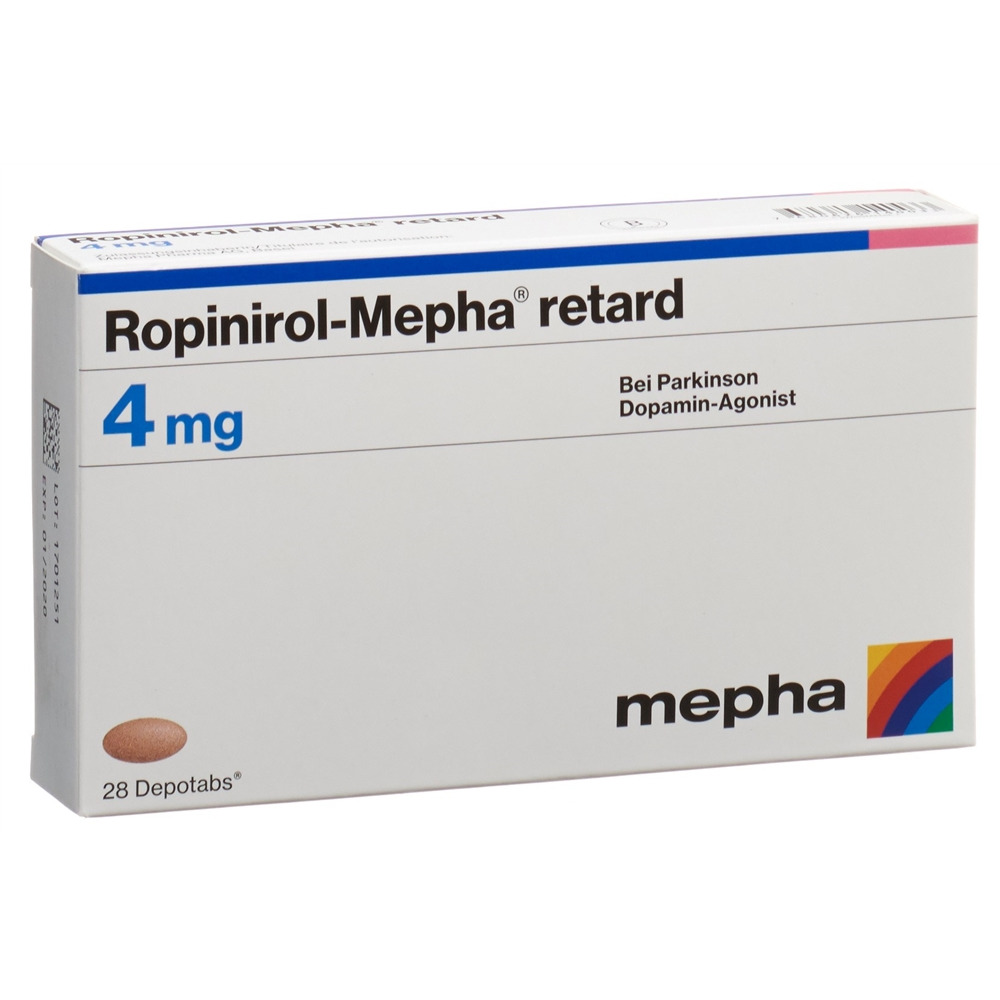 ROPINIROLE retard 4 mg, image principale