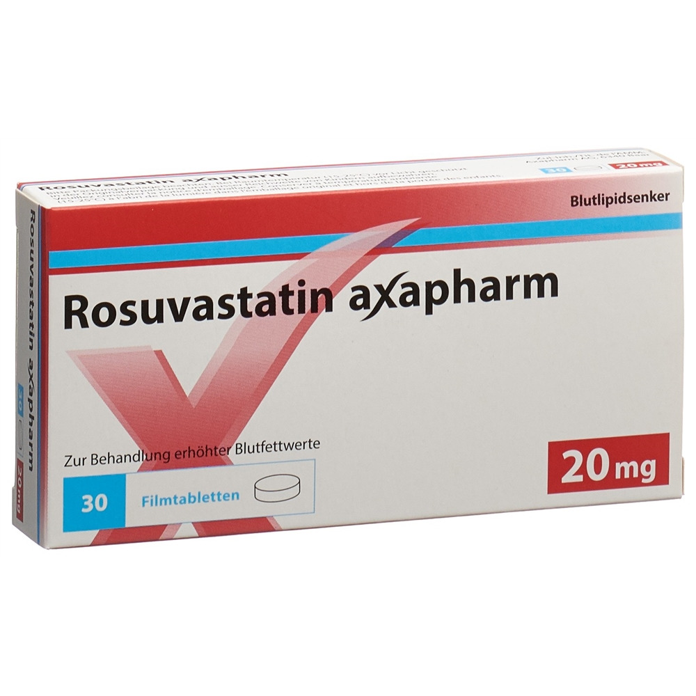 ROSUVASTATINE axapharm 20 mg, Hauptbild