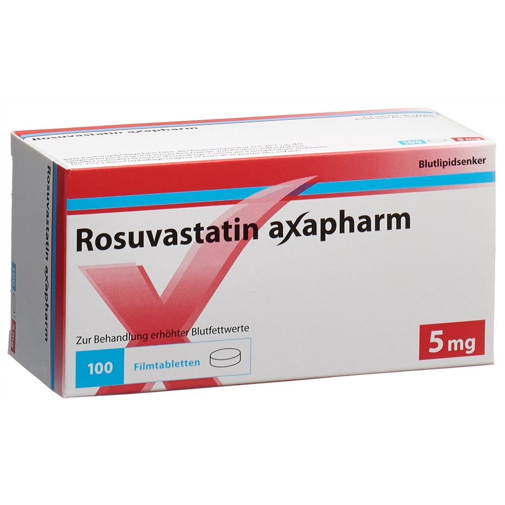 ROSUVASTATINE axapharm 5 mg, Hauptbild