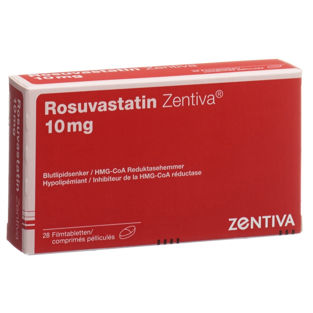 ROSUVASTATINE Zentiva 10 mg, image principale