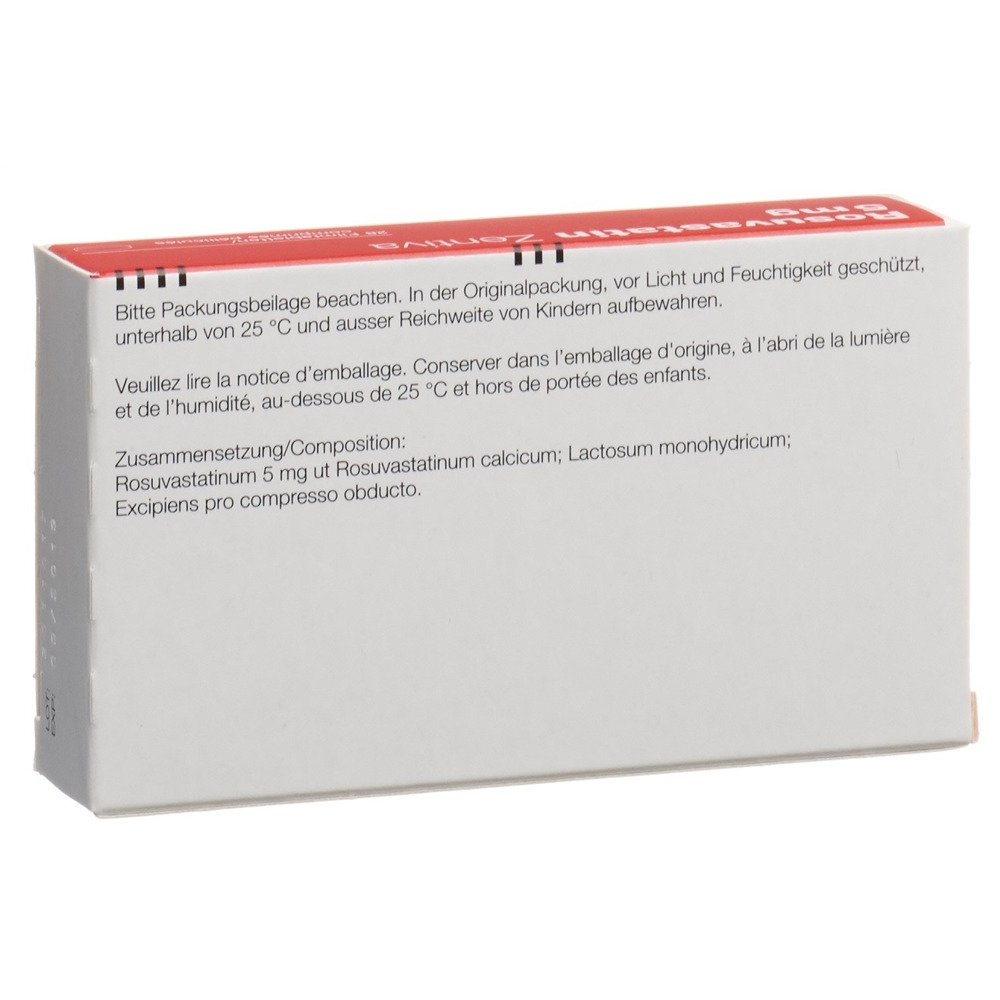 ROSUVASTATINE Zentiva 5 mg, Bild 2 von 2