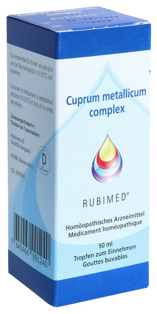 Rubimed cuprum metallicum comp.