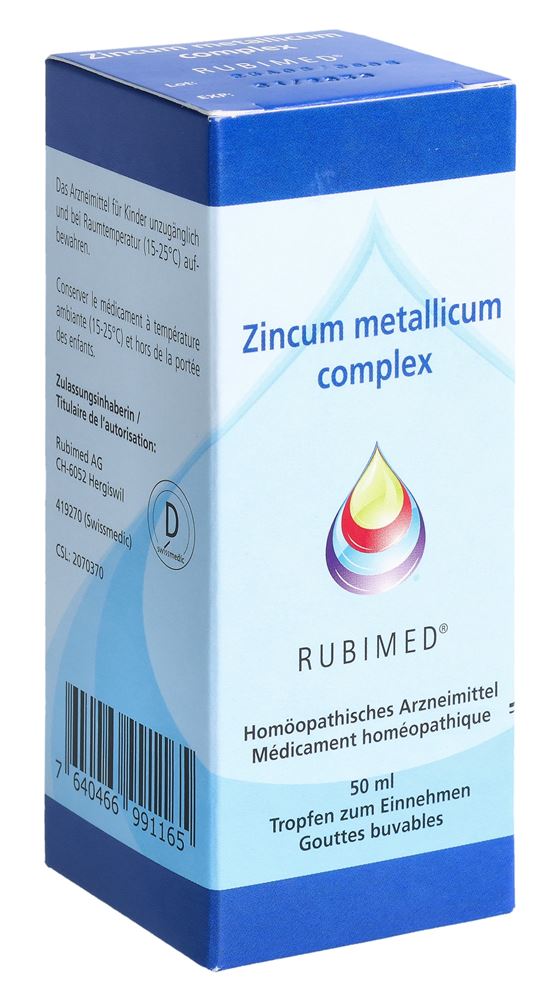 Rubimed Zincum metallicum comp.