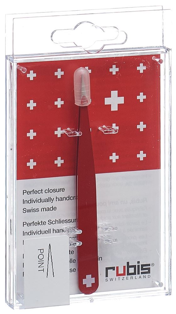 RUBIS Pinzette Schweizerkreuz