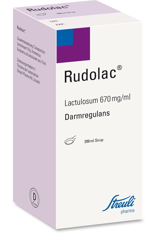 RUDOLAC Sirup in Flasche Fl 200 ml, Hauptbild