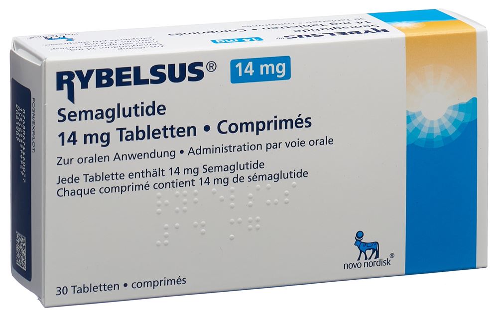 RYBELSUS cpr 14 mg blist 30 pce, image principale