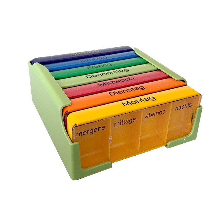 SAHAG Medi-7 pilulier 7 jours 4 cases par jour, image 2 sur 3