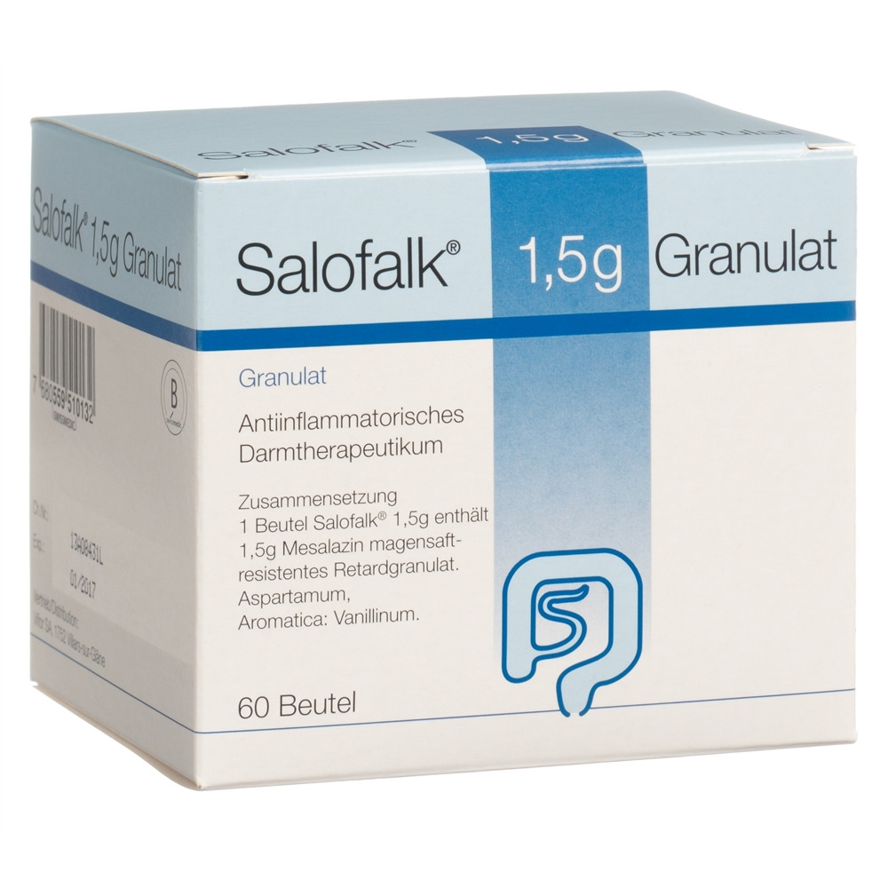 SALOFALK gran ret 1.5 g sach 60 pce, image principale