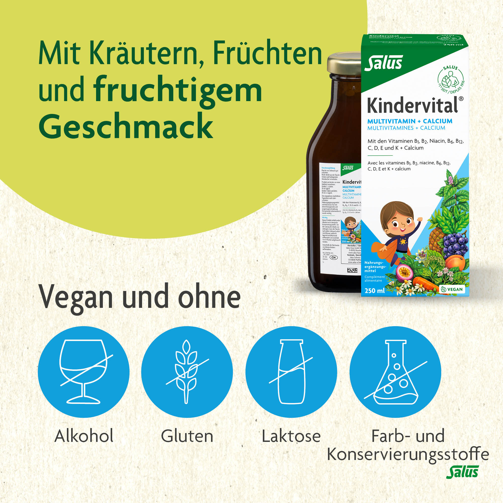 SALUS Kindervital Multivitamin Calcium Tonikum, Bild 4 von 6