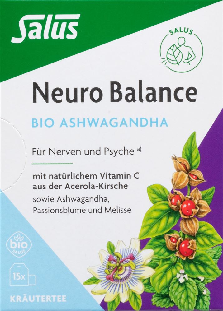 SALUS Neuro Balance ashwagandha tisane
