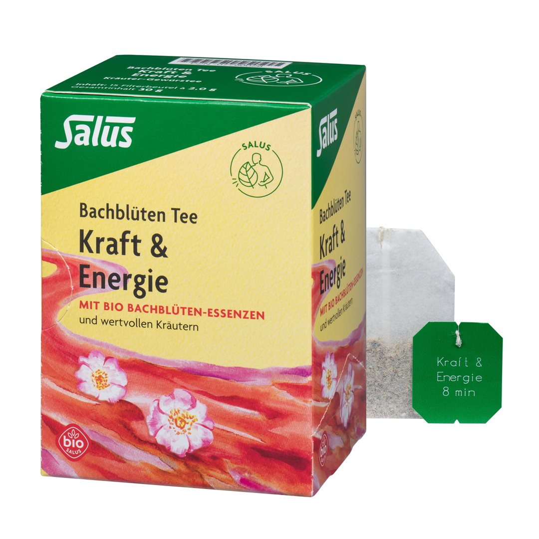 SALUS Tisane aux fleurs de Bach force & énergie