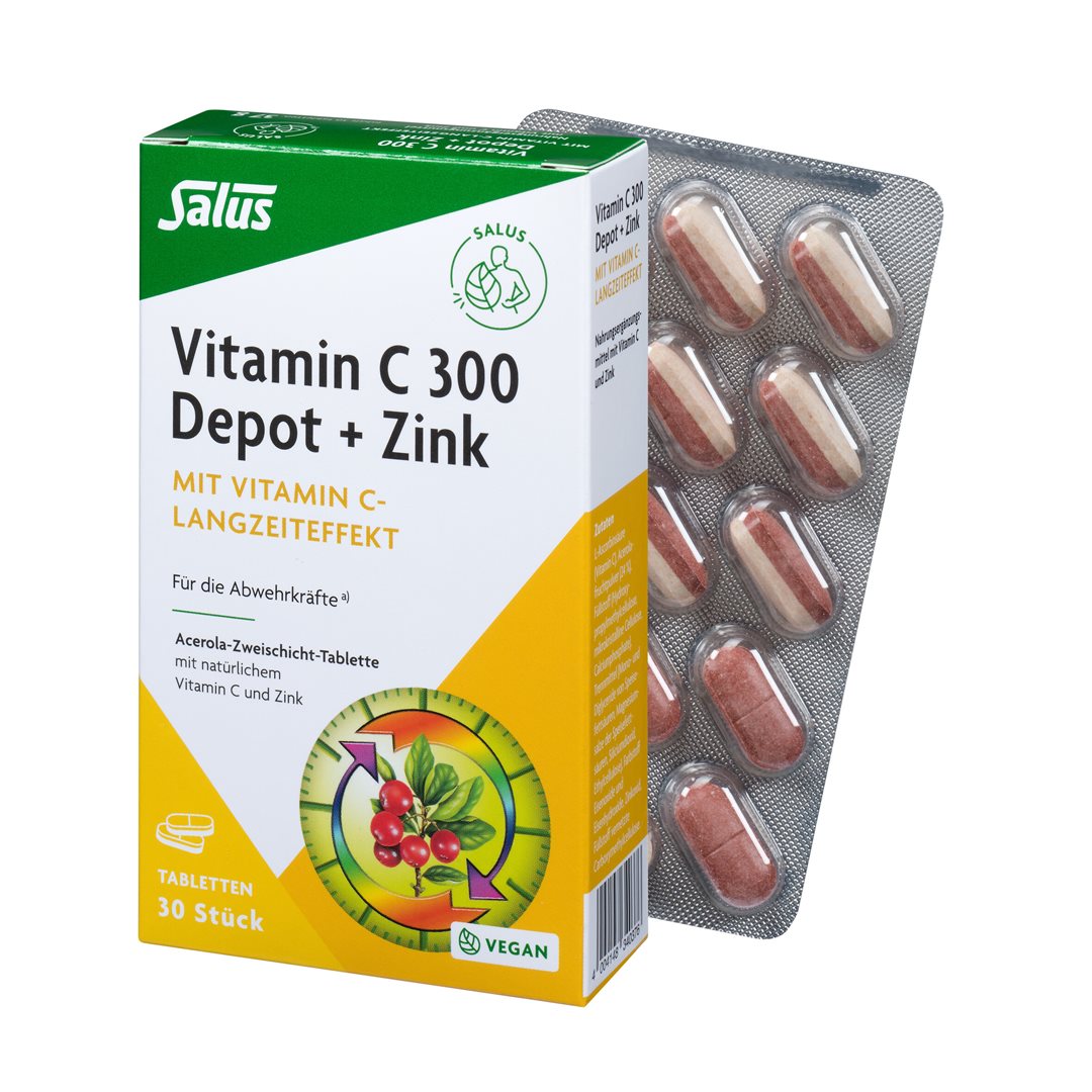 SALUS Vitamin C 300 Depot + Zink