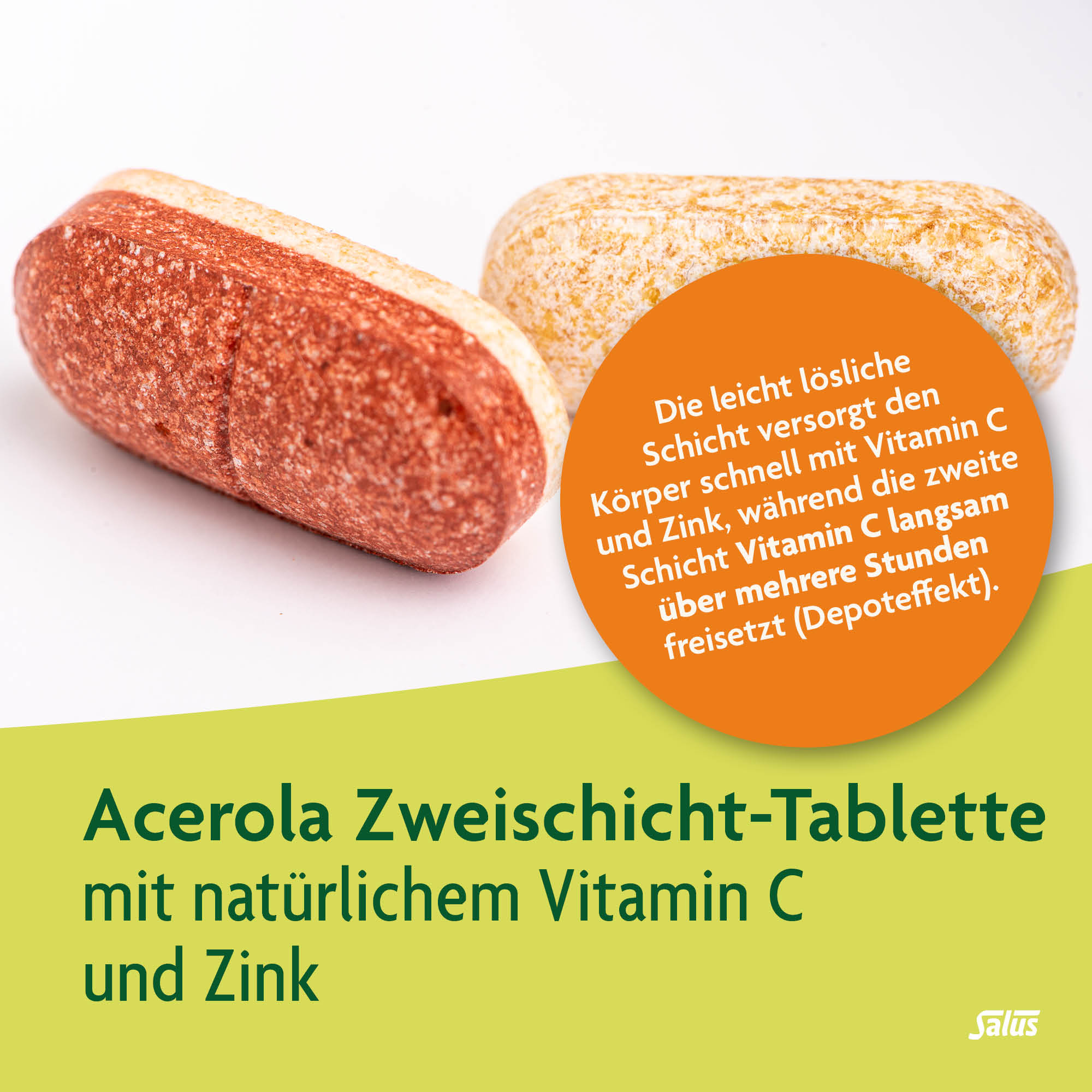 SALUS Vitamine C 300 dépôt + zinc, image 3 sur 6