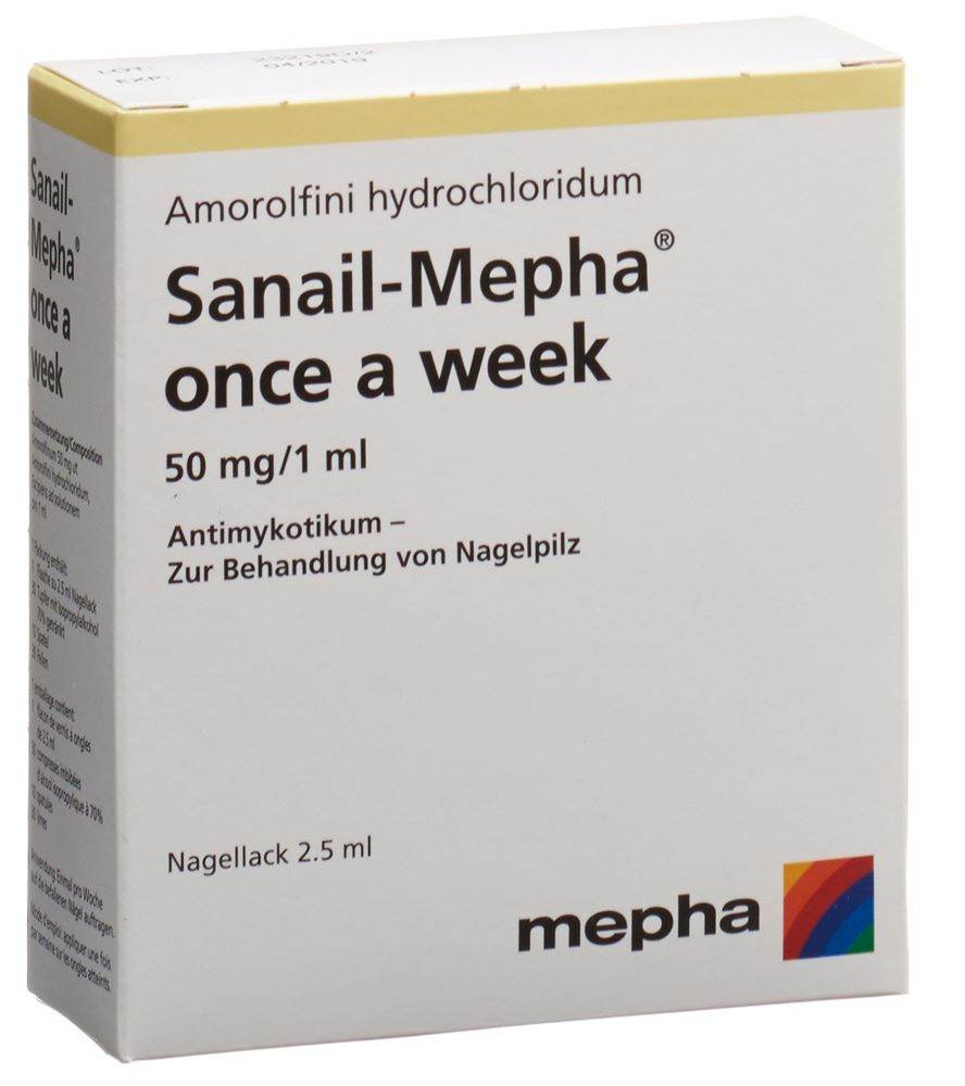 SANAIL once a week Nagellack 50 mg/ml, Hauptbild