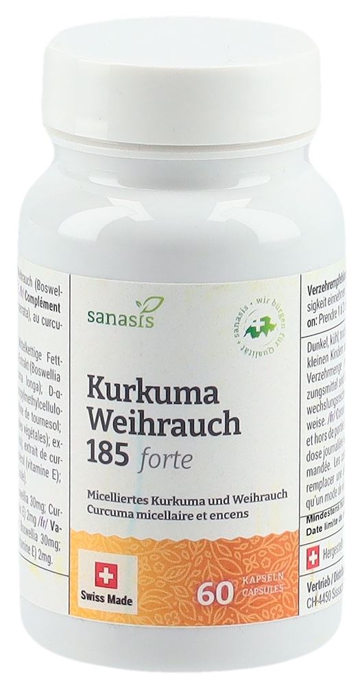 SANASIS Kurkuma Weihrauch 185 forte, Hauptbild