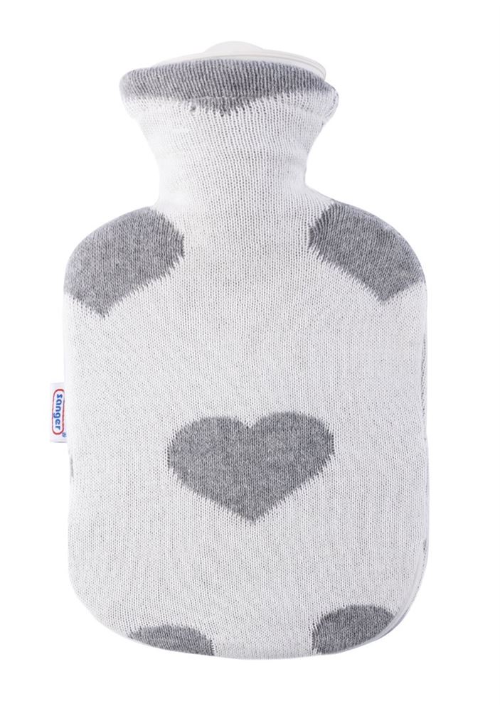 SAENGER bouillotte avec housse tricot