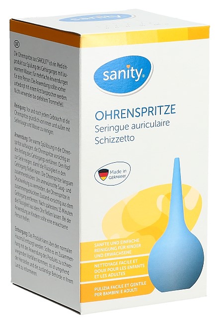 SANITY Ohrspritze, Hauptbild