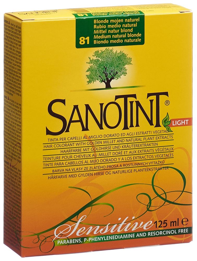 SANOTINT Sensitive Light teinture pour cheveux, image principale