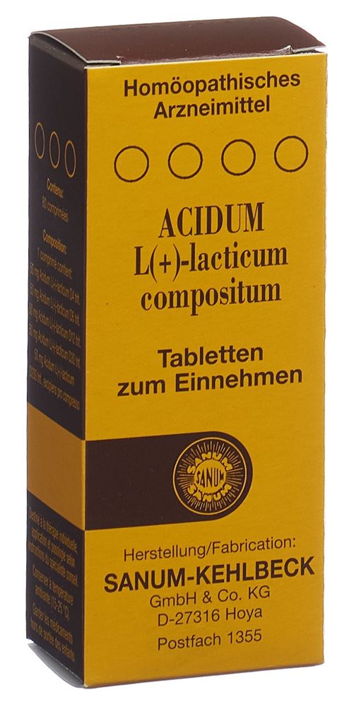 SANUM Acidum L(+)lacticum compositum