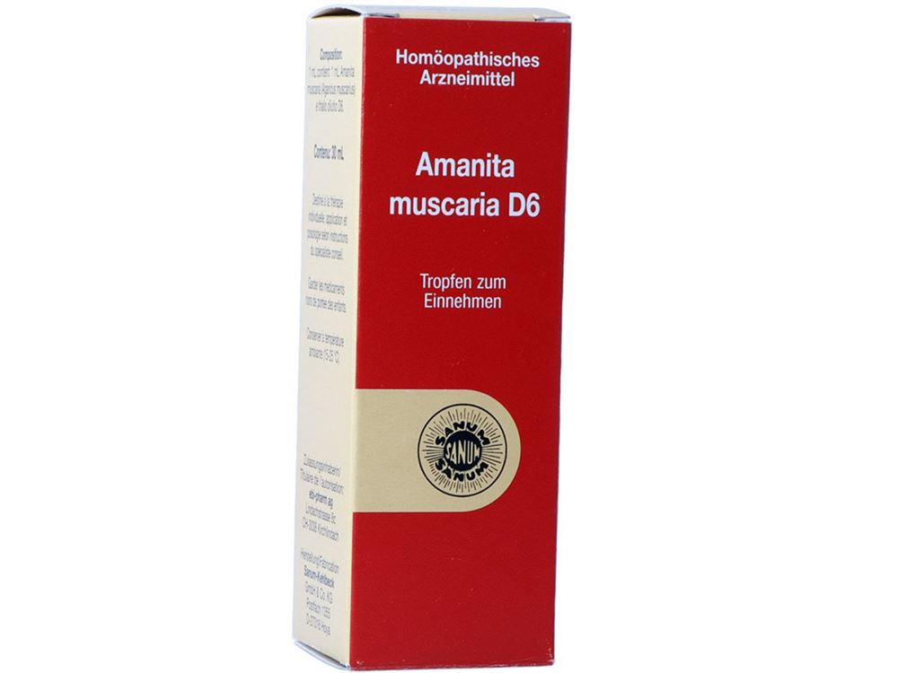 SANUM amanita muscaria 6 D, image principale