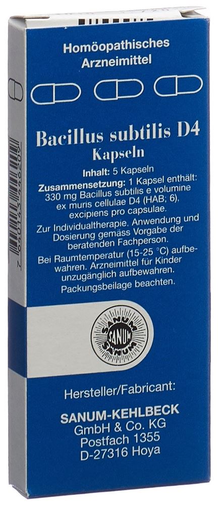 SANUM bacillus subtilis 4 D