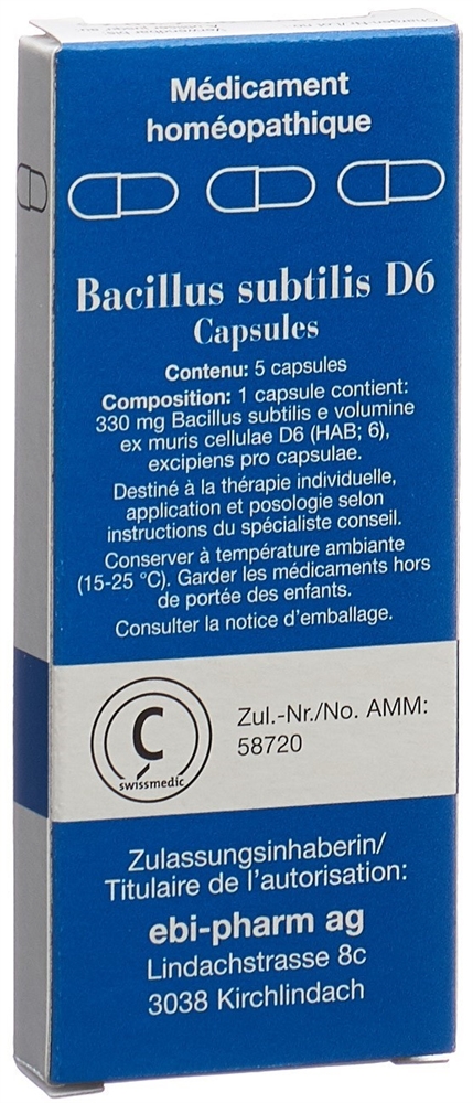 SANUM bacillus subtilis 6 D, image 2 sur 2
