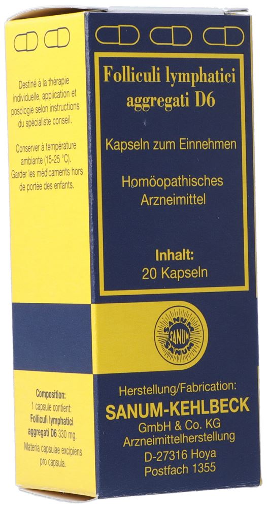 SANUM folliculi lymphatici aggregati 6 D