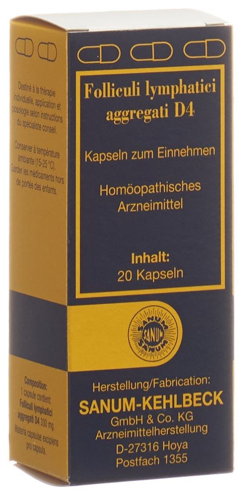 SANUM Folliculi lymphatici aggregati 4 D