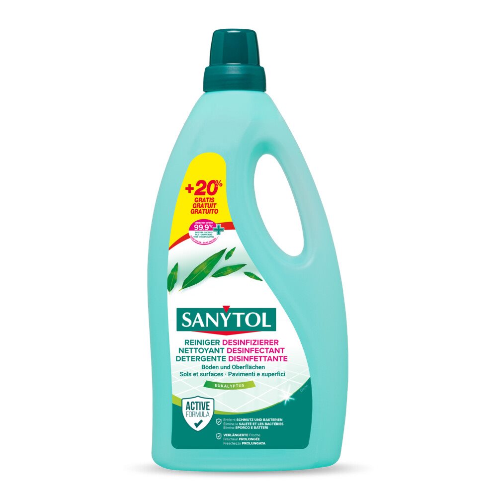 SANYTOL Reiniger Desinfizierer Böden & Oberflächen