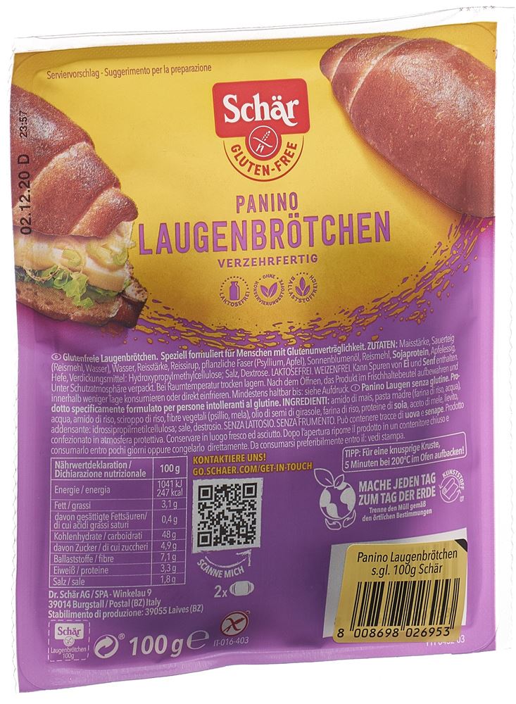 Schär Laugenbrötchen