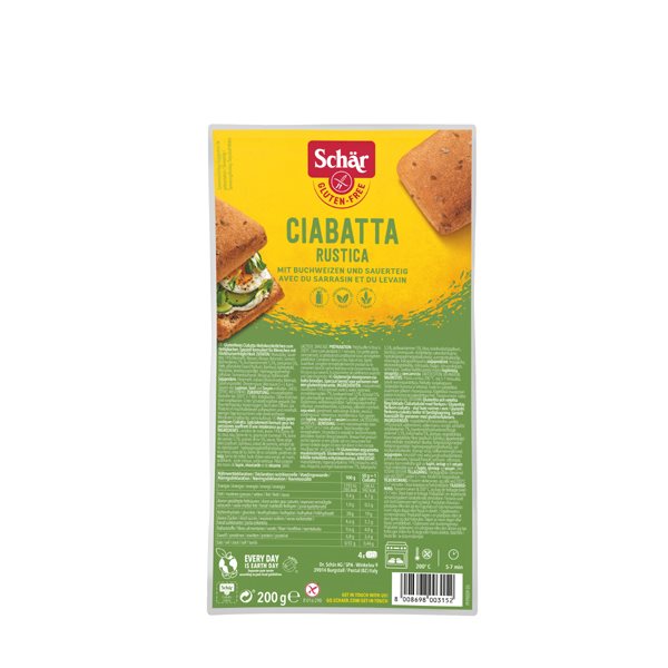 Schär ciabatta rustica