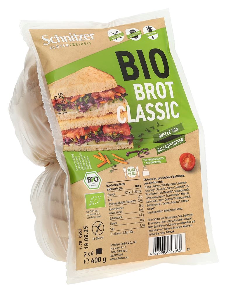Schnitzer Bio pain de mie classic, image principale