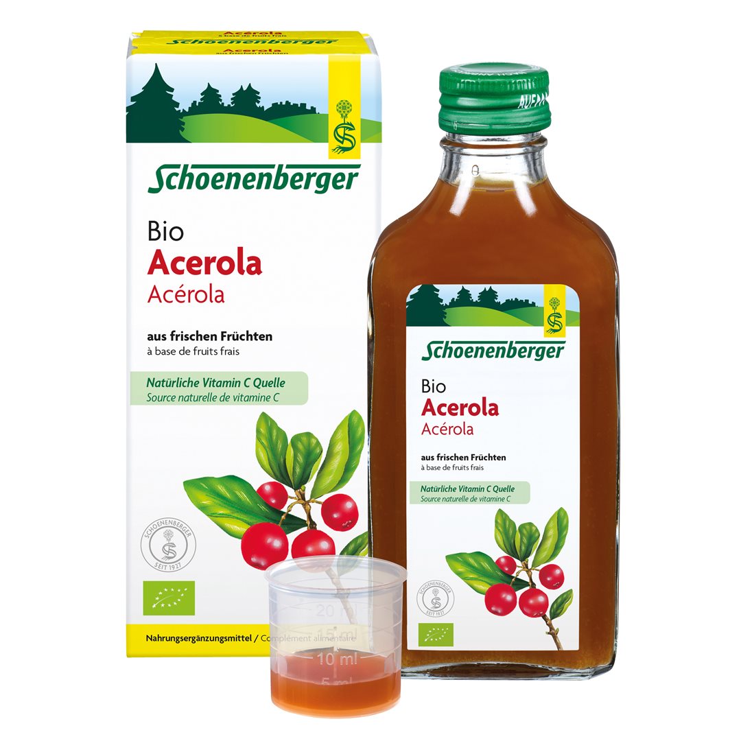 SCHOENENBERGER Acérola à base de fruits frais