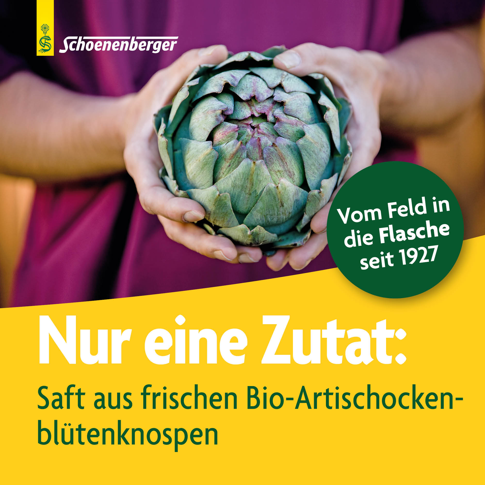 SCHOENENBERGER Artichaut suc de plantes fraîches, image 3 sur 6