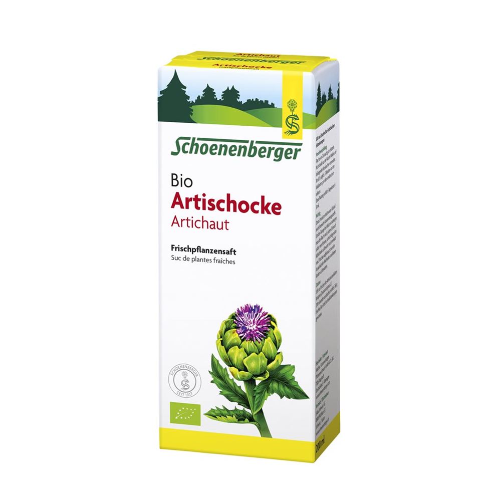 SCHOENENBERGER Artichaut suc de plantes fraîches, image principale