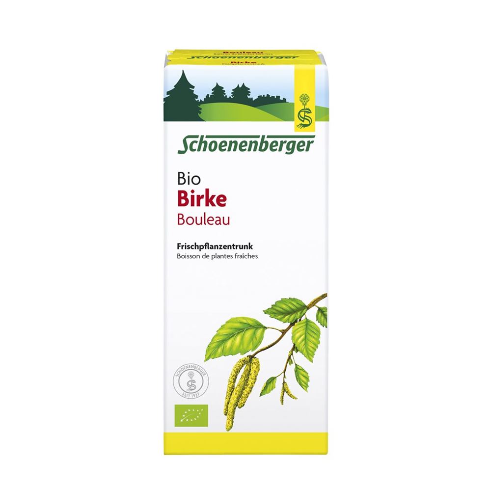 SCHOENENBERGER Bouleau boisson de plantes fraîches, image principale