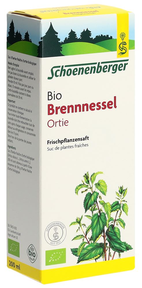 SCHOENENBERGER Brennnessel Frischpflanzensaft, Hauptbild