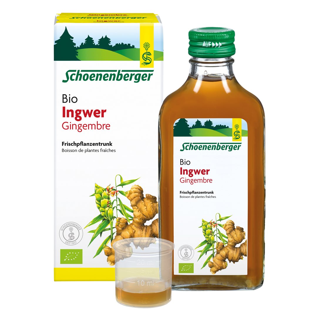 SCHOENENBERGER Ingwer Frischpflanzentrunk