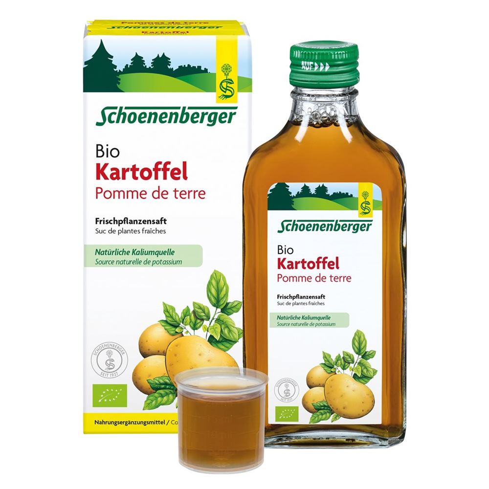 SCHOENENBERGER Pomme de terre suc de plantes fraîches, image principale